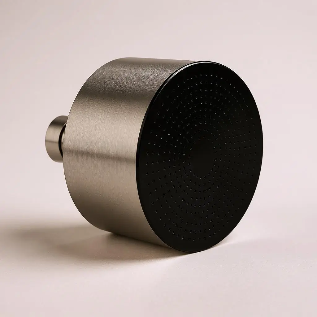 Monolith with a graphite rainfall face and brushed cylindrical body
